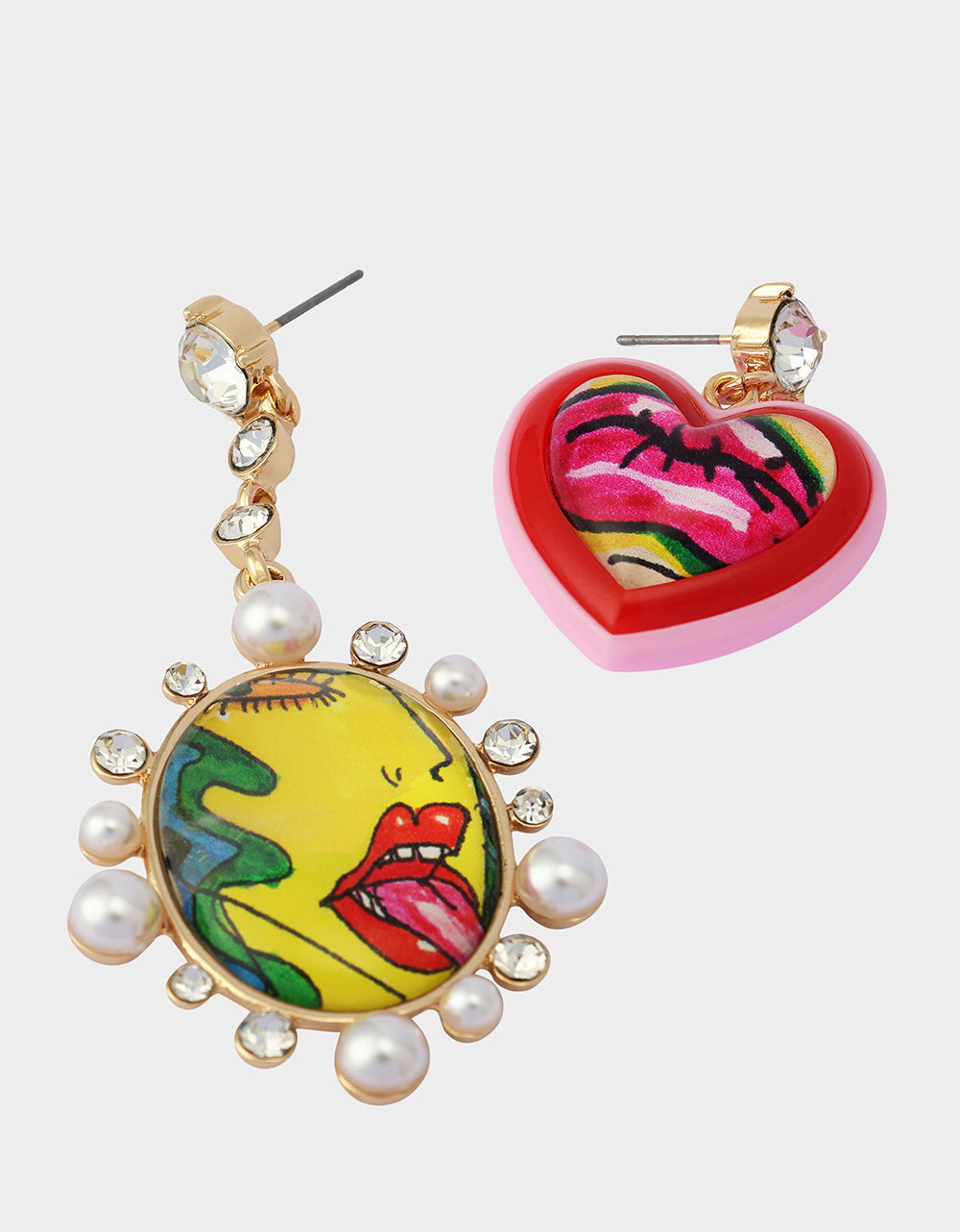 ART CAMPAIGN MISMATCH DROP EARRINGS - Image 3