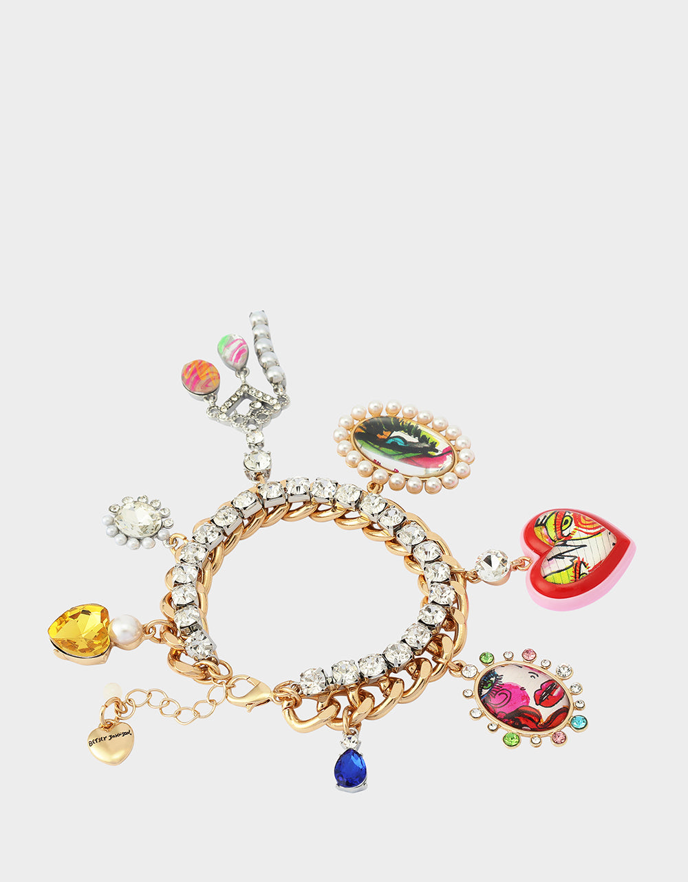 ART CAMPAIGN CHARM BRACELET MULTI - Image 4