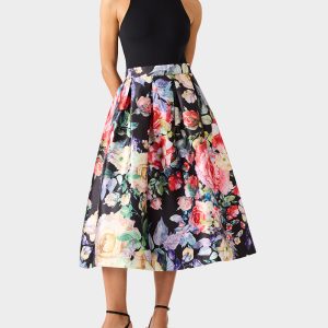 BOTANQUE SKIRT BLACK