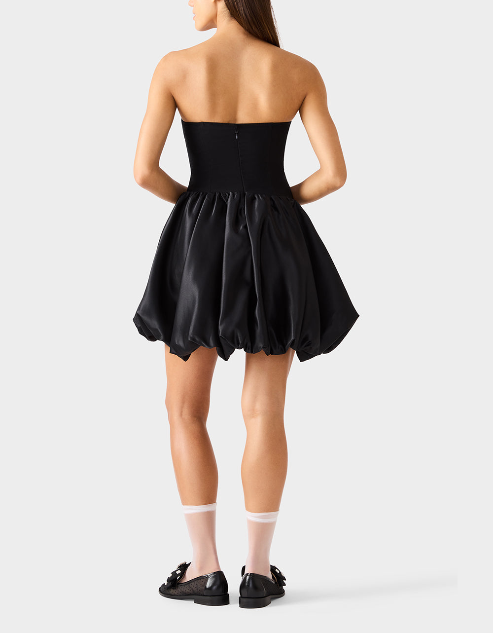 BUBBLE SOIREE DRESS BLACK - Image 4