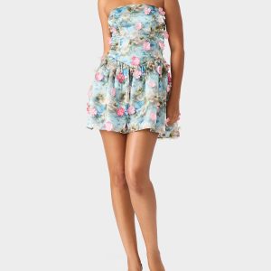 FLUTTER BLOOM DRESS MULTI