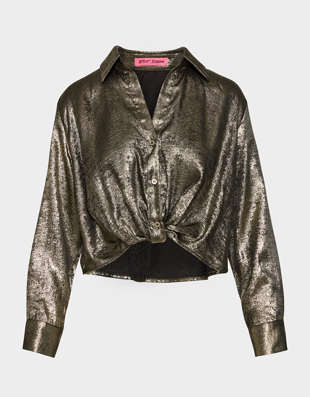GOLD RUSH TOP BLACK/GOLD - Image 2