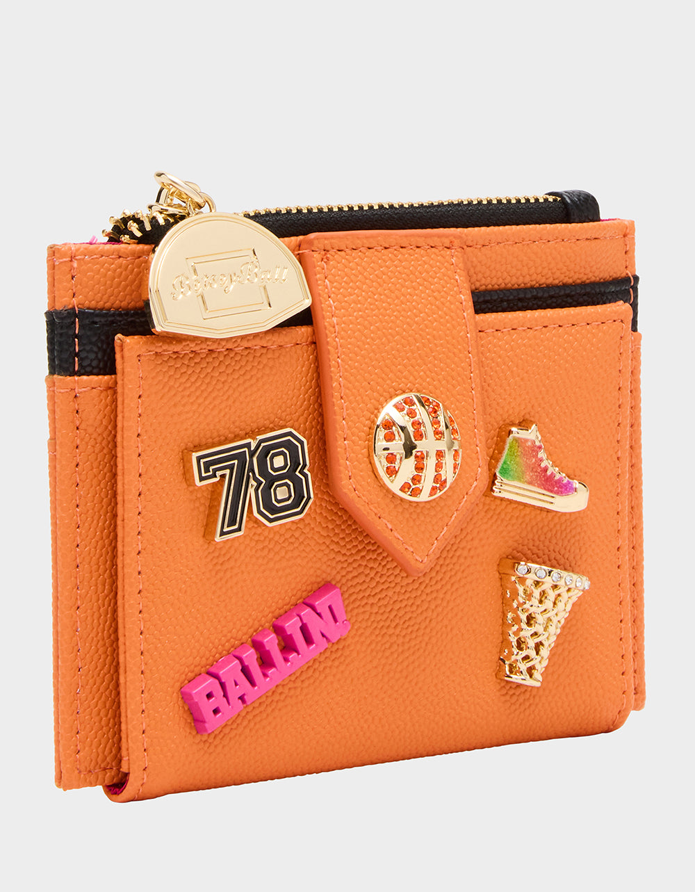 DONT BLOCK ME BIFOLD WALLET ORANGE - Image 2