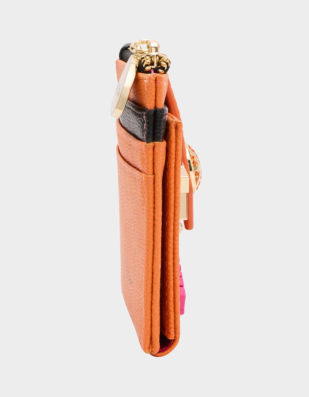 DONT BLOCK ME BIFOLD WALLET ORANGE - Image 3