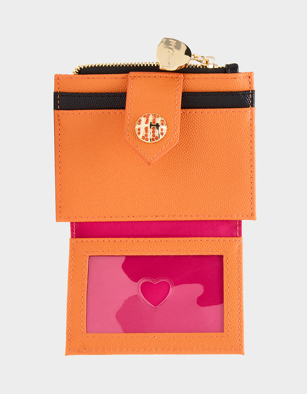 DONT BLOCK ME BIFOLD WALLET ORANGE - Image 5