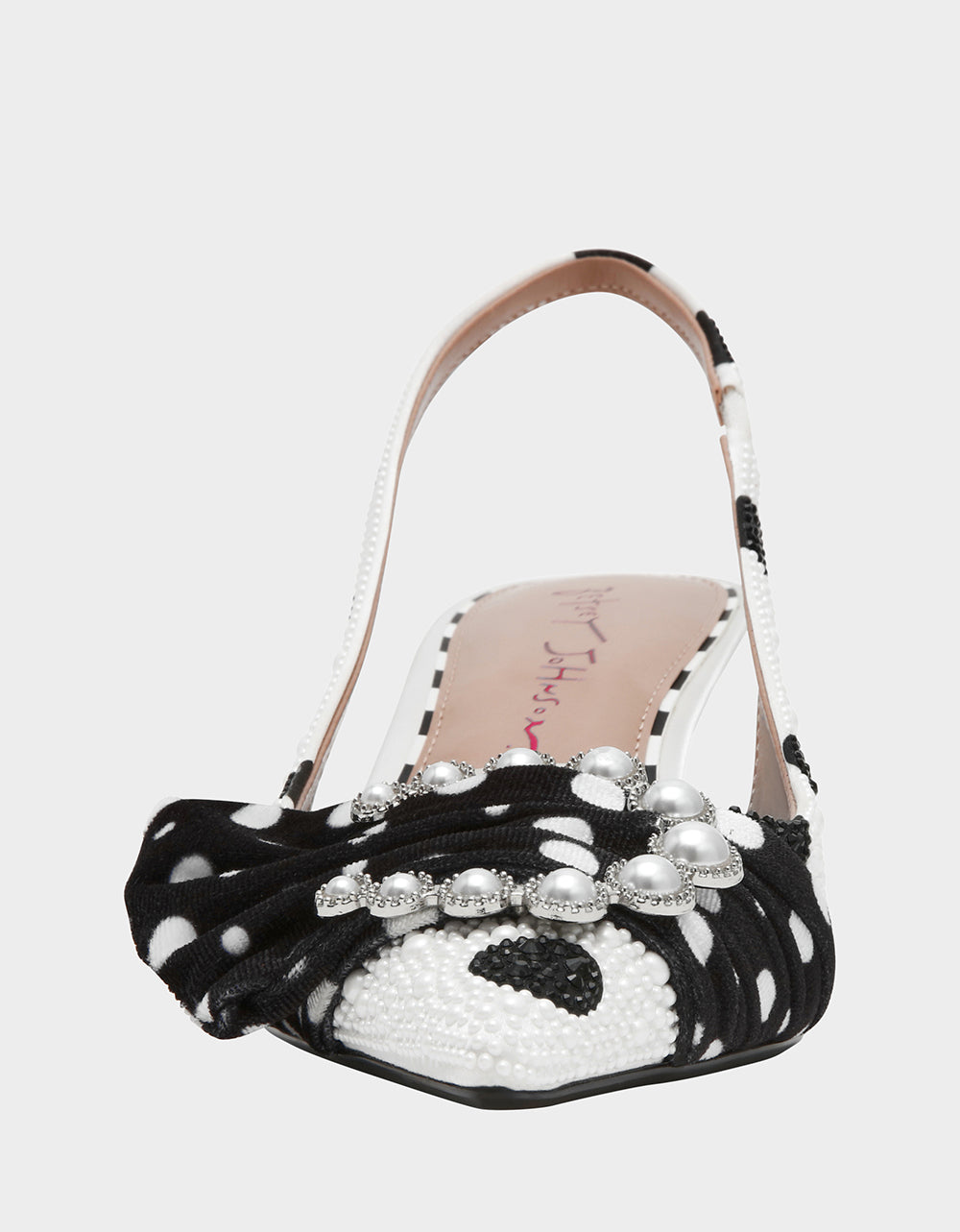 BRYANNA WHITE/BLACK POLKA DOT - Image 3