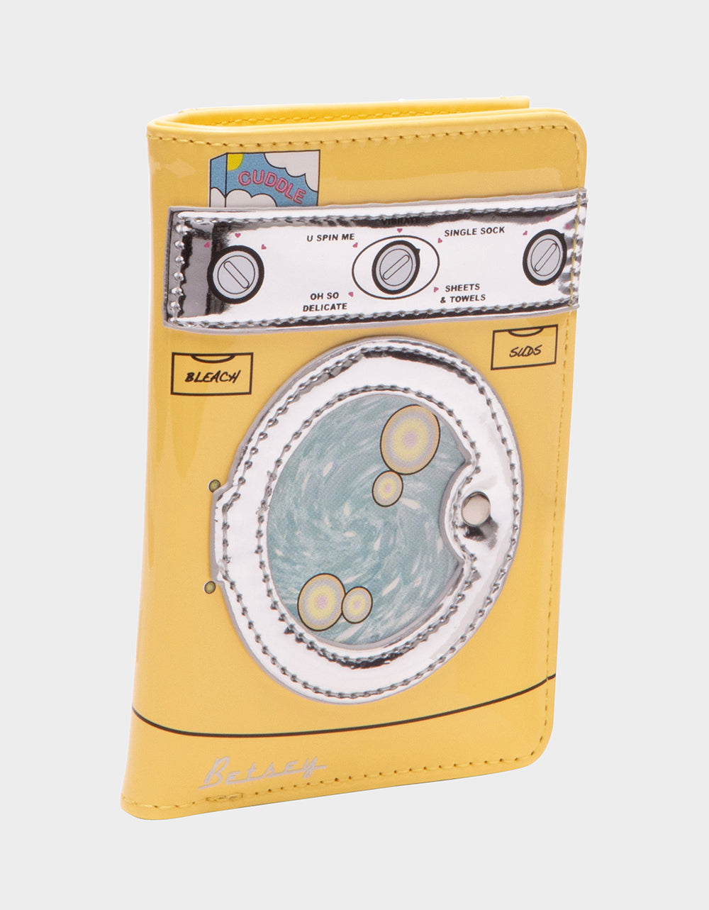 KITSCH SPIN ME BIFOLD WALLET YELLOW - Image 3