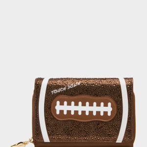 BLITZ & GLITZ WALLET ON CHAIN BROWN